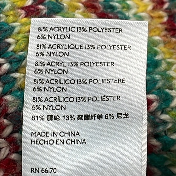 BDG Urban Outfitters Kolbie Open Front House Print Oversized Cardigan Sz M - Picture 12 of 14